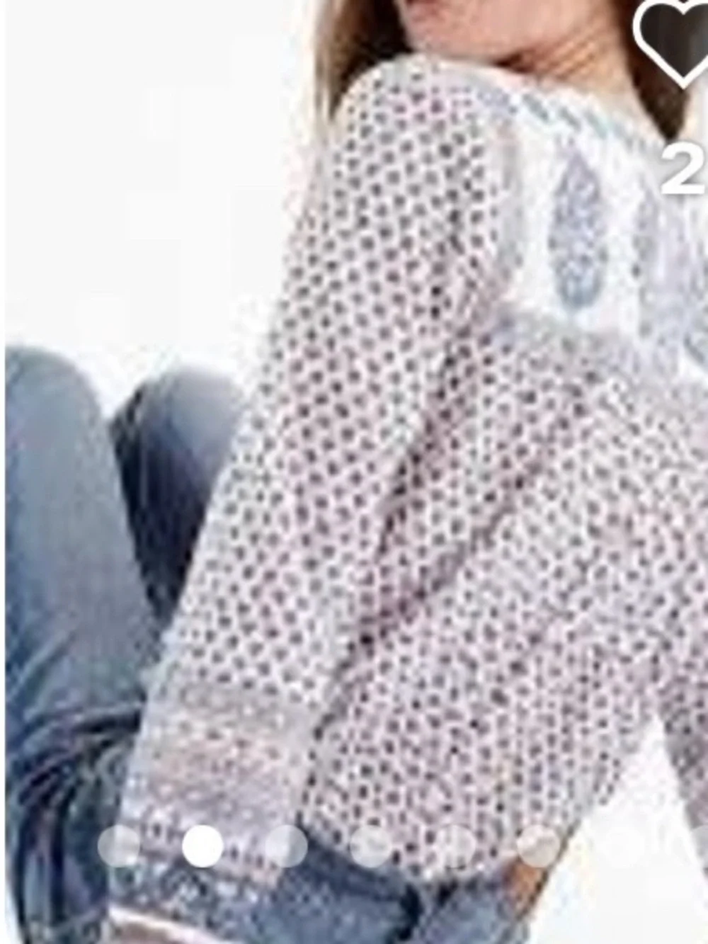 J. Crew paisley Printed Peasant Tunic tassels nwt light weight size 4
